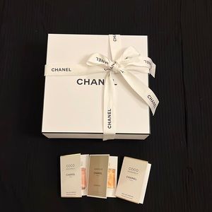 Bundle of Chanel box and Eau de Parfum $20